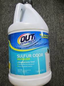 1 gallon of out filtermate sulfur o...