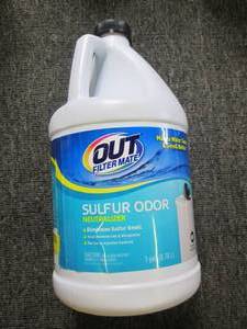 1 gallon of out filtermate sulfur o...