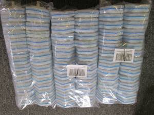 3 packages of 30pc disposable scrub...