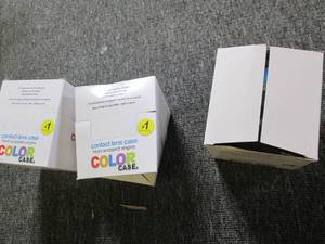 3 boxes of 14 color contact lens ho...