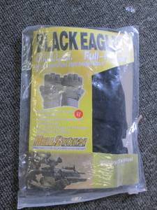 black eagle full finger combat glov...