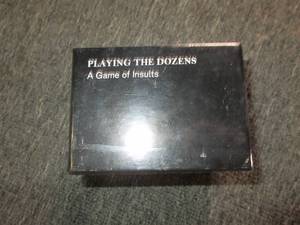 playing the dozens a game of insult...