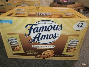case of famous amos chocolate chip ...