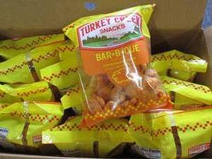 case of 12  2 0z bags of turkey cr...