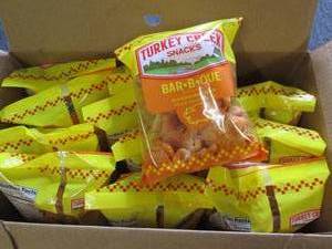 case of 12  2 0z bags of turkey cr...