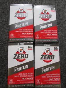 case of 4 10 packs of gatorade zer...