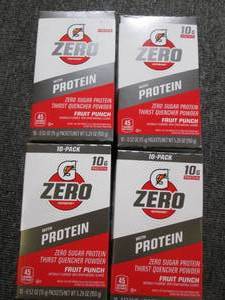 case of 4 10 packs of gatorade zer...