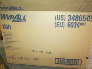 case of wypall x60 12x 76 912...