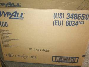 case of wypall x60 12x 76 912...