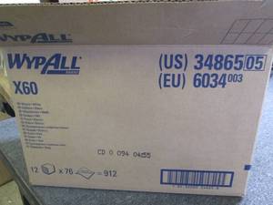 case of wypall x60 12x 76 912...