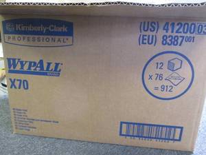 case of wypall x70 12 x 76 912...