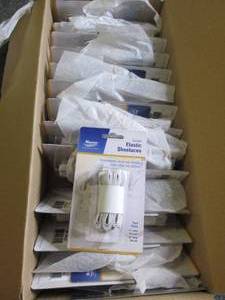 case of 30 elastic shoe laces delux...