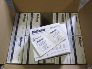 case of 10 medsource alcohol prep p...