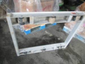 aluminum cart on wheels...