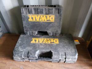 2 Dewalt Cases