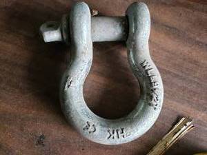 1 18 912 Ton Screw Pin Shackle Clevis