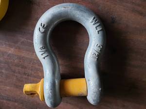 1 18 912 Ton Screw Pin Shackle Clevis