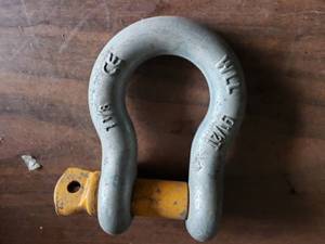 1 18 912 Ton Screw Pin Shackle Clevis