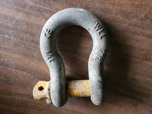 1 18 912 Ton Screw Pin Shackle Clevis