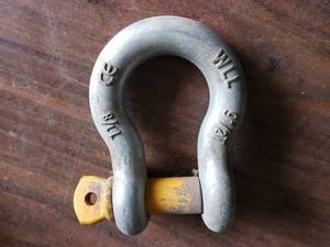 1 18 912 Ton Screw Pin Shackle Clevis