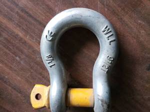 1 18 912 Ton Screw Pin Shackle Clevis