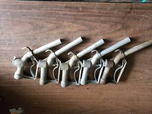 Lot of 5 Gas Nozzles