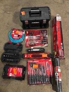 Lot of Husky Tools and Hardware Various Models and Conditions Customer Returns See Pictures