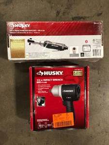Lot of Mixed Husky Power Tools  Customer Returns See Pictures