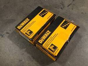 2 Lots of Adjustable Leveling Floor Mounting Plate Kit for Industrial Storage Rack (4-Pack) by DEWALT  Customer Returns See Pictures