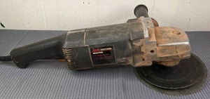 lot 42 image: Vintage Sears Craftsman Industrial 7 Angle Grinder