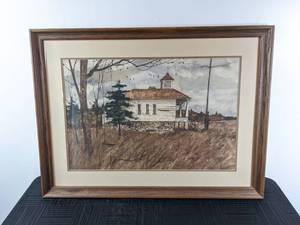 lot 97 image: Charming Steven W. Schultz Artwork