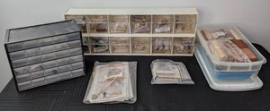 lot 57 image: Pen Making Supplies with Organizer Bins
