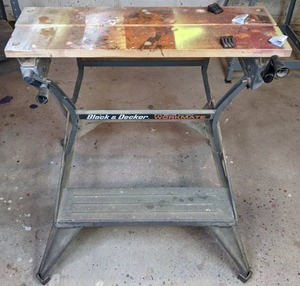 lot 47 image: Black & Decker Workmate Deluxe Dual Height Work Table