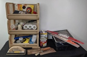 lot 126 image: Assorted Painting Supplies