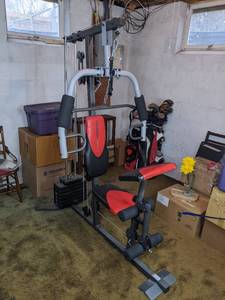 lot 8 image: Weider 2980 X Home Gym System