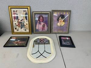 lot 223 image: Mirror & Artwork