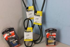 lot 94 image: NEW - Belt & Plug Maintenance Combo - See Pictures