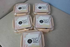 lot 109 image: NEW - 5 So Mine Sandwich Cointainers WDry Erase Lid Pen & Eraser Included 810748034782 MSRP $39.95