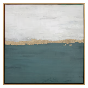lot 175 image: NEW - Origin 21 Framed Canvas Framed 16.5-in H x 16.5-in W Abstract Print on Canvas 843440143520 MSRP $19.98