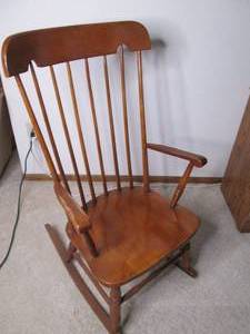 lot 15 image: rocking chair
