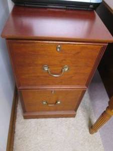 lot 37 image: File Cabinet