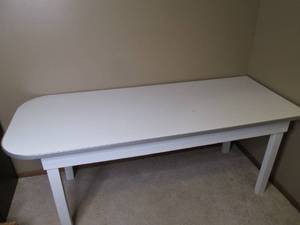 lot 74 image: 70 Long  framed table.