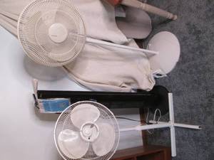 lot 137 image: Floor Fans