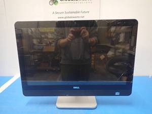 lot 33 image: Dell&nbspOptiPlex 9010 AIO PC &nbspINTEL(R) CORE(TM) I5-3470S CPU  2.90GHZ  8GB DDR3 SDRAM  320GB HD  Cracks in the screen  NO OS  Includes CAB-AC power cable
