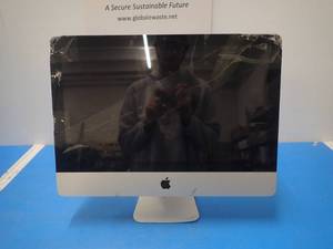 lot 53 image: Apple&nbspiMac12,1 A1311 MC309LLA &nbspIntel(R) Core(TM) i5-2400S CPU  2.50GHz  8GB DDR3 SDRAM  500GB HD  Cracked and chipped glass  Includes IOS and CAB-AC