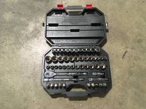 12 in. Drive Mechanics Tool Set (52-Piece) by Husky   Customer Returns See Pictures
