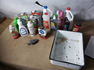 Partially Full Cleaning Products