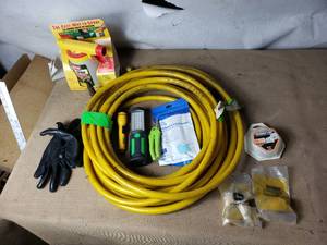 Garden Hose, Sprayer, Trimmer Line