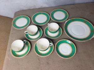 Morley Ware Saucers, Plates & Cups