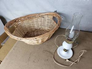 Lamp and Basket